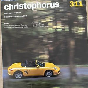 Porsche Christophorus Magazines Edition 311-319